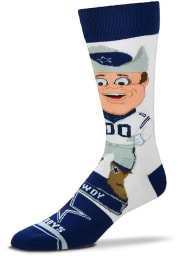 Dallas Cowboys Mascot Bobblehead Mens Dress Socks