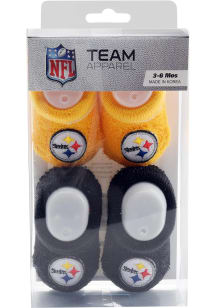 Pittsburgh Steelers 2pk Baby Bootie Boxed Set
