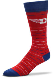 Dayton Flyers Dash Stripe Mens Dress Socks