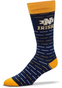 Notre Dame Fighting Irish Dash Stripe Mens Dress Socks