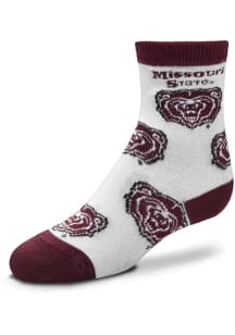 Missouri State Bears Allover Baby Quarter Socks