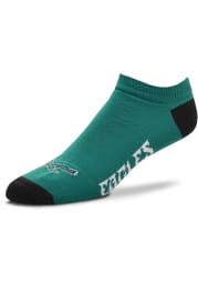 Philadelphia Eagles Team Color Mens No Show Socks