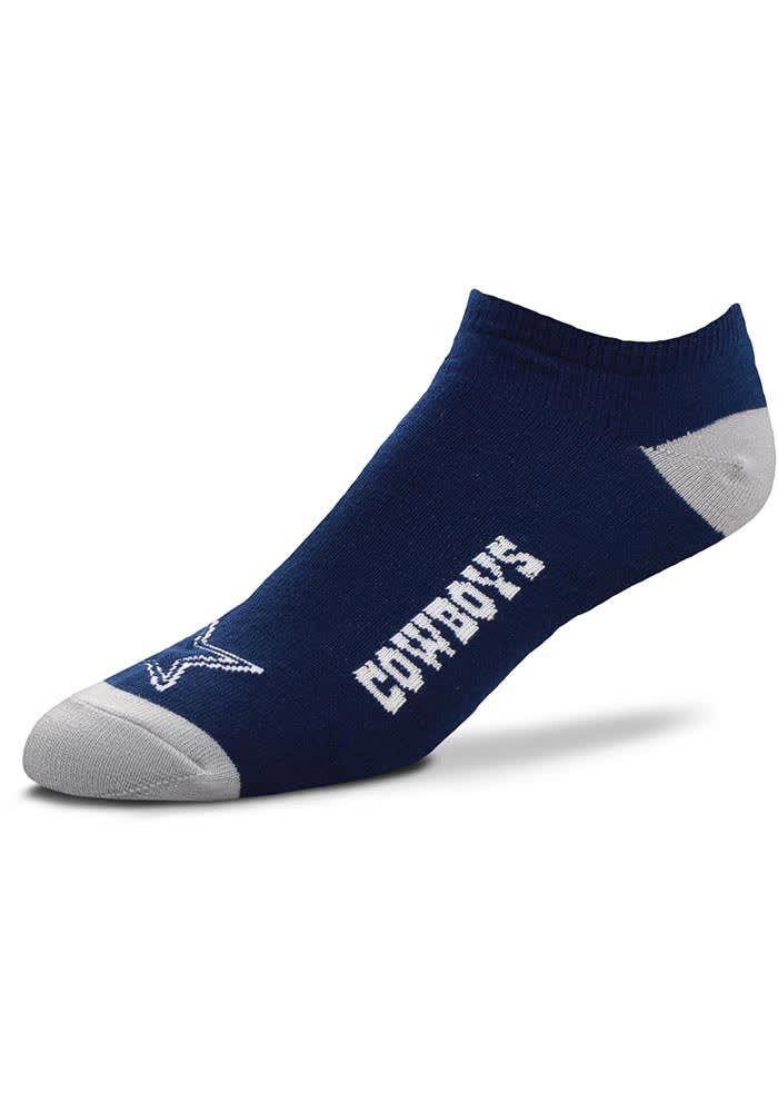 Dallas Cowboys Team Color Mens No Show Socks