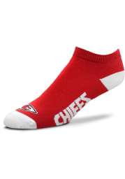 Kansas City Chiefs Team Color Mens No Show Socks