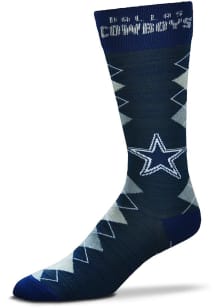 Dallas Cowboys Fan Nation Mens Argyle Socks