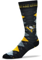 Pittsburgh Penguins Fan Nation Mens Argyle Socks