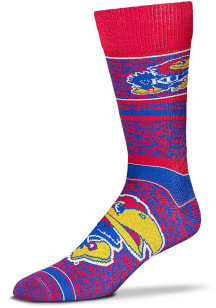 Kansas Jayhawks Game Time Mens Dress Socks