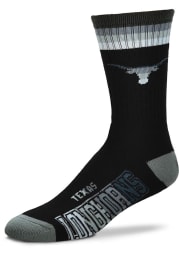 Texas Longhorns Platinum Deuce Mens Crew Socks