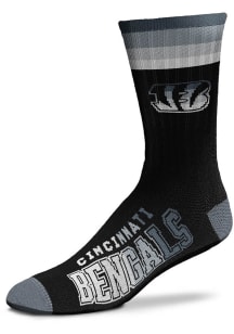Cincinnati Bengals Platinum Deuce Mens Crew Socks