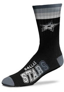Dallas Stars Platinum Deuce Mens Crew Socks