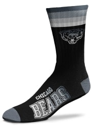Chicago Bears Black Platinum Deuce Youth Crew Socks