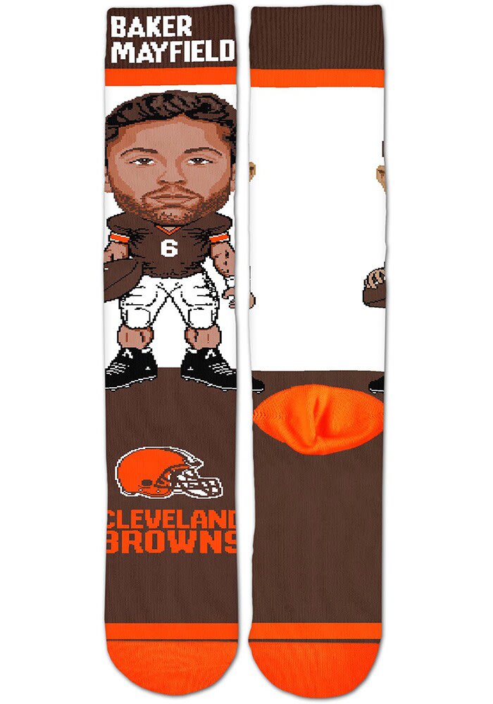 NFL Cleveland Browns Baker Mayfield Premium Socks 1 ct