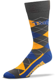 Pitt Panthers Zoom Mens Argyle Socks
