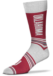 Oklahoma Sooners Go Team Mens Dress Socks