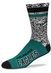 Philadelphia Eagles Retro Duece Mens Crew Socks