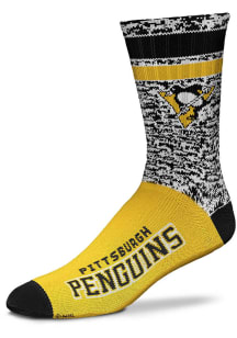 Pittsburgh Penguins Retro Duece Mens Crew Socks