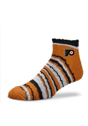 Philadelphia Flyers Muchas Rayas Fuzzy Womens Quarter Socks