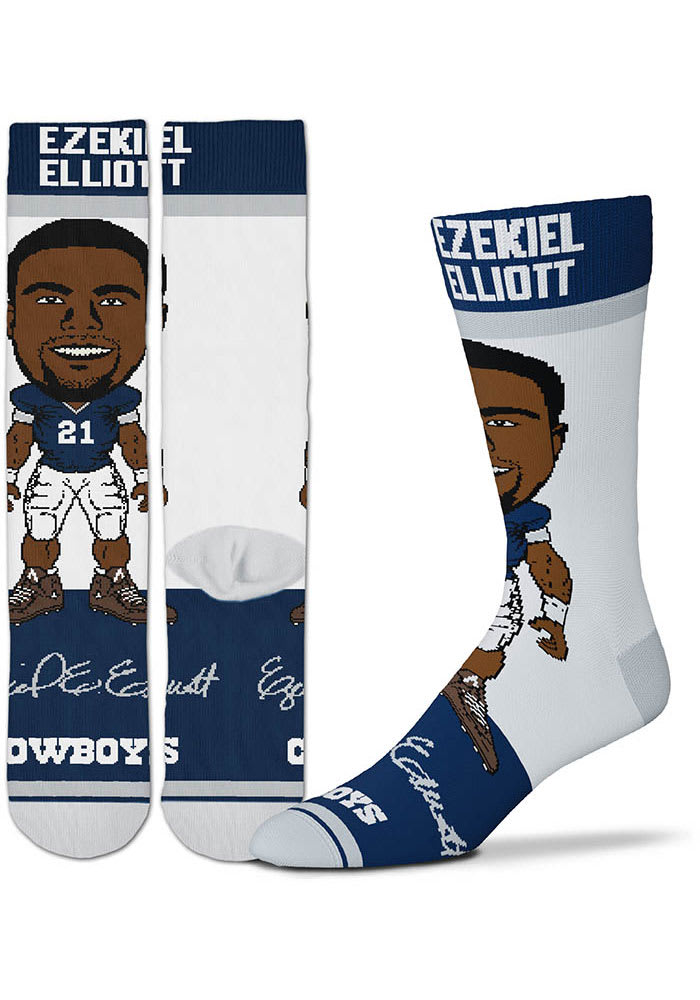 Dallas Cowboys Signing Bonus Zeke Mens Dress Socks