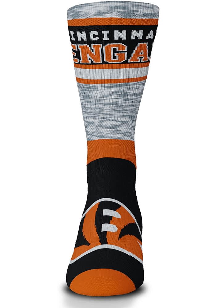 Cincinnati Bengals Double Duece Mens Crew Socks