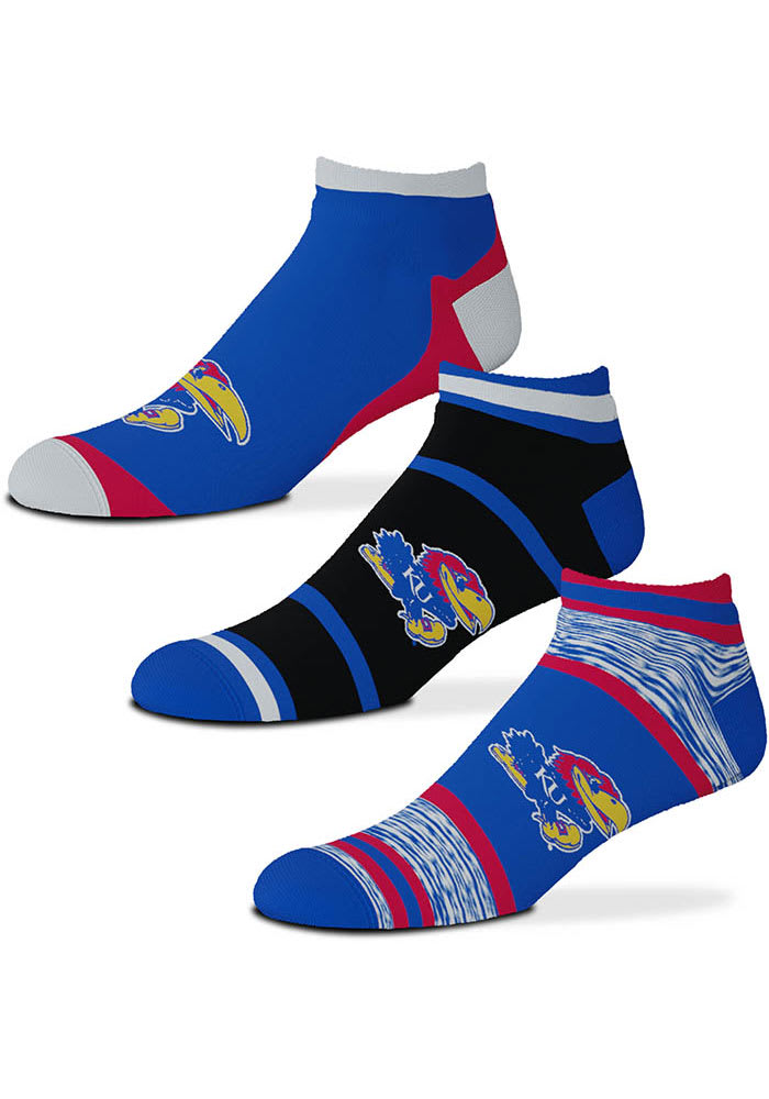 Rockem Apparel Kansas University KU Jayhawks Custom Athletic Crew Socks