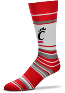 Cincinnati Bearcats Mas Stripe Mens Dress Socks