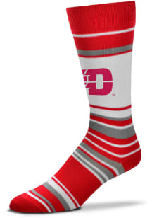 Dayton Flyers Mas Stripe Mens Dress Socks