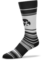 Iowa Hawkeyes Mas Stripe Mens Dress Socks