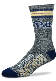 Pitt Panthers Marbled Mens Crew Socks