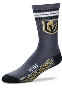 Vegas Golden Knights 4 Stripe Deuce Mens Crew Socks