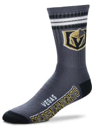 Vegas Golden Knights 4 Stripe Deuce Mens Crew Socks
