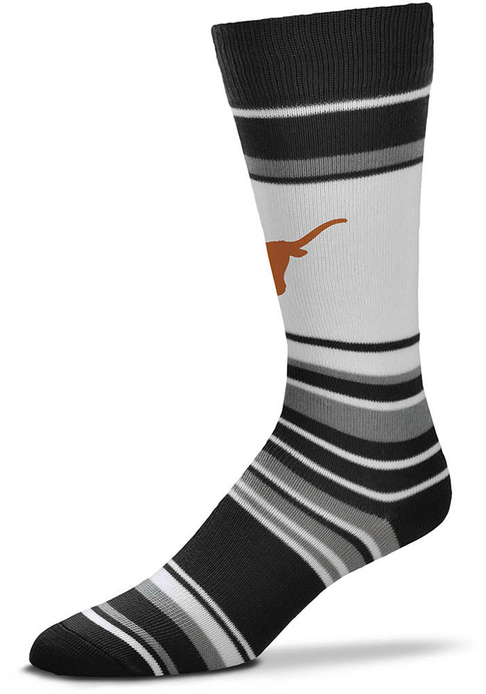 Texas Longhorns Mas Stripe Mens Dress Socks