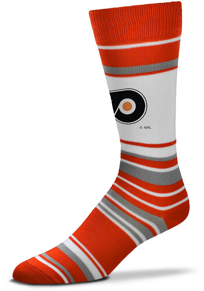 Philadelphia Flyers Mas Stripe Mens Dress Socks