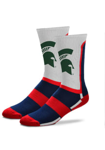 Michigan State Spartans Patriotic Mens Crew Socks