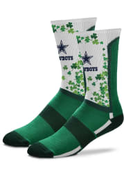 Dallas Cowboys St Pattys Day Mens Crew Socks