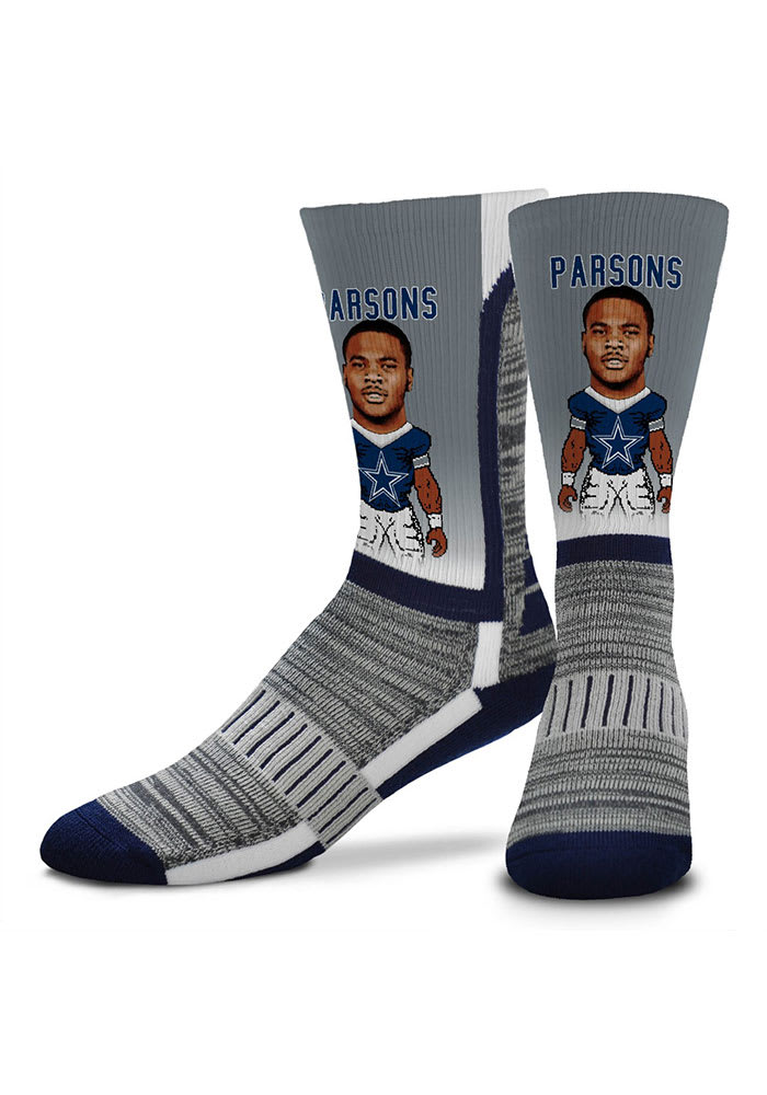 Micah Parsons Dallas Cowboys For Bare Feet Unisex Record Breaker Player  Crew Socks