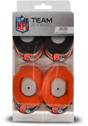 Cleveland Browns DST Stripe 2 Pack Baby Bootie Boxed Set