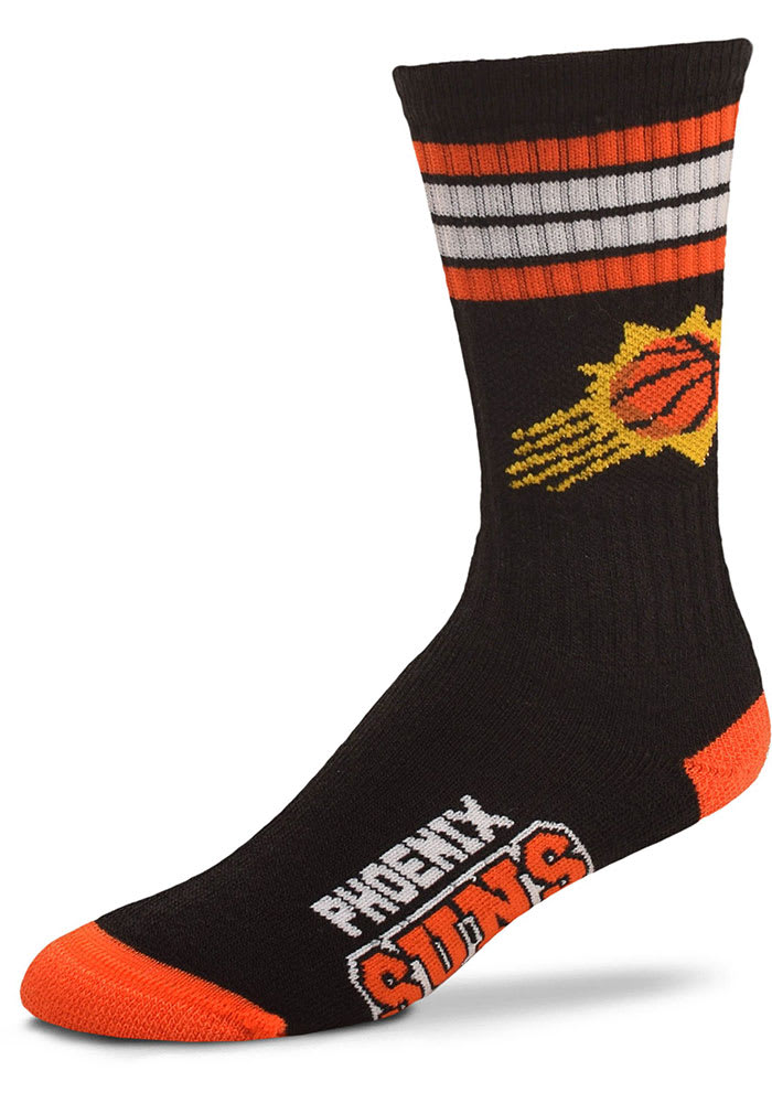 Phoenix Suns 4 Stripe Duece Mens Crew Socks