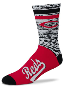 Cincinnati Reds Retro Deuce Mens Crew Socks