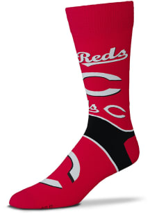 Cincinnati Reds End to End Mens Dress Socks