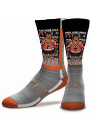 Philadelphia Flyers Mascot Mens Crew Socks