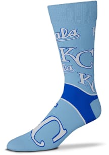 Kansas City Royals End to End Mens Dress Socks