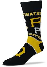 Pittsburgh Pirates End to End Mens Dress Socks
