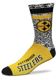Pittsburgh Steelers Retro Duece Mens Crew Socks