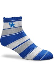Kentucky Wildcats Skip Stripe Womens Quarter Socks