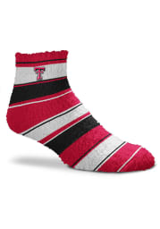 Texas Tech Red Raiders Skip Stripe Womens Quarter Socks