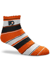 Philadelphia Flyers Skip Stripe Womens Quarter Socks
