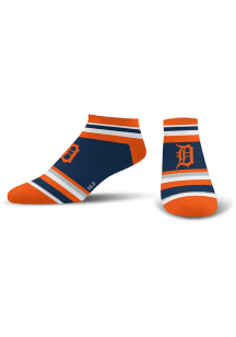 Detroit Tigers Lotta Stripe Mens No Show Socks