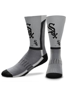 Chicago White Sox Black Zoom Youth Crew Socks
