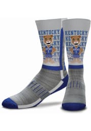 Kentucky Wildcats Blue Mascot Youth Crew Socks