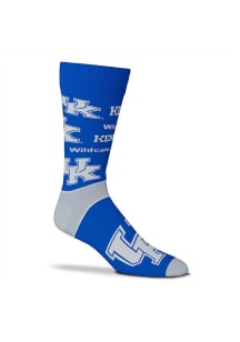 Kentucky Wildcats End to End Big Logo Mens Dress Socks